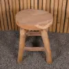 Product image 3 of the product “Chair made of teak wood with square legs model about 45cm height ”
